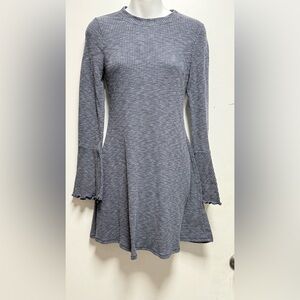 Abercrombie & Fitch Long Sleeve Gray Dress Size S